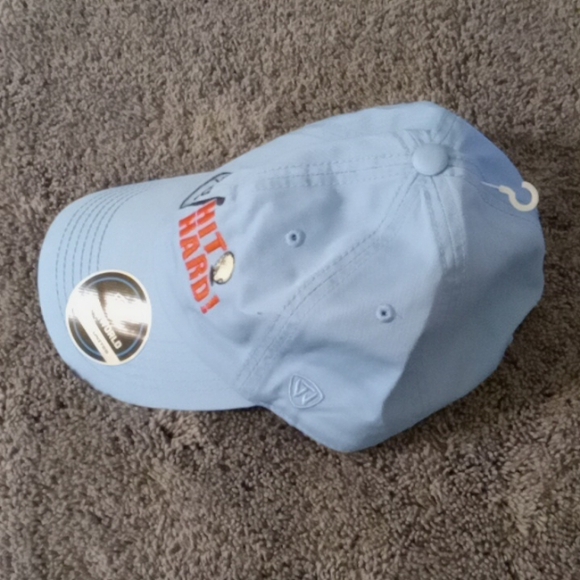 Swing Easy Hit Hard Mens Strapback Golf Cap - Picture 3 of 8